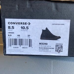 COPY - Converse High Top All Black